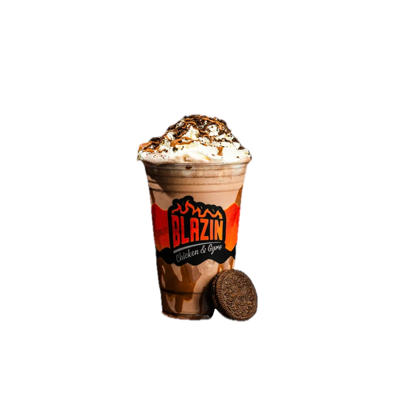 Oreo fudge milkshake